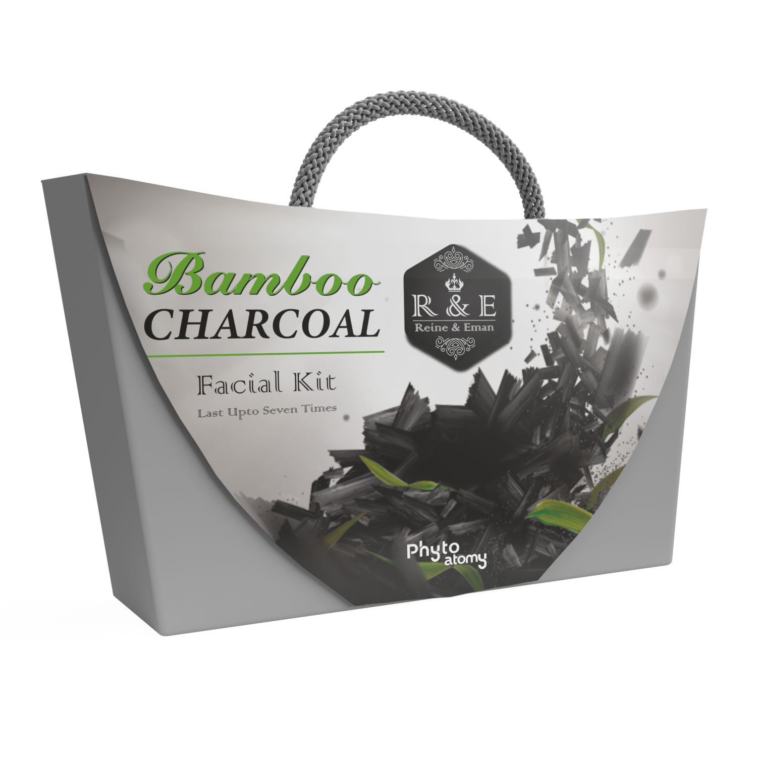 R & E Bamboo Charcoal Facial Kit